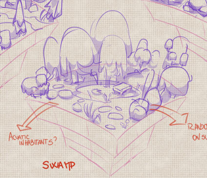 Little world bridges concept art